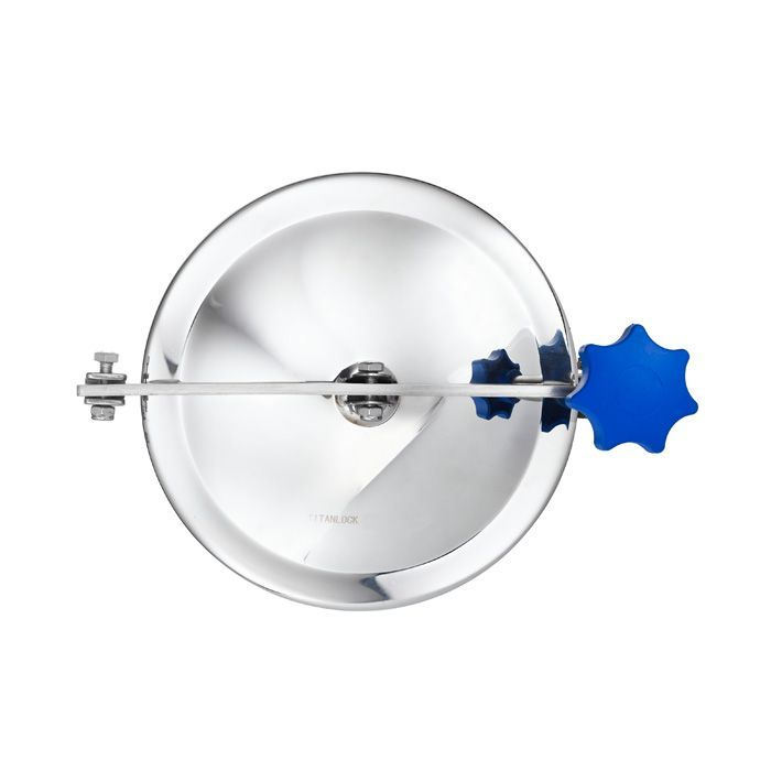 Люк круглый нержавеющий DN500, пласт.ручки, TLTK500S TITAN LOCK