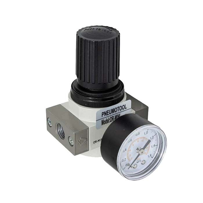 Регулятор давления воздуха 1600 л/мин, G1/4, TLP-OR1/4MINI TITAN LOCK