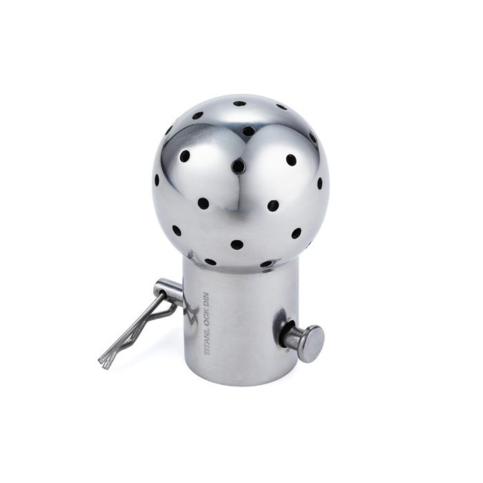 Моющая головка 360 град. под шплинт, DN22, D шара 50 мм, нерж. 304, TL50/22WHСP TITAN LOCK