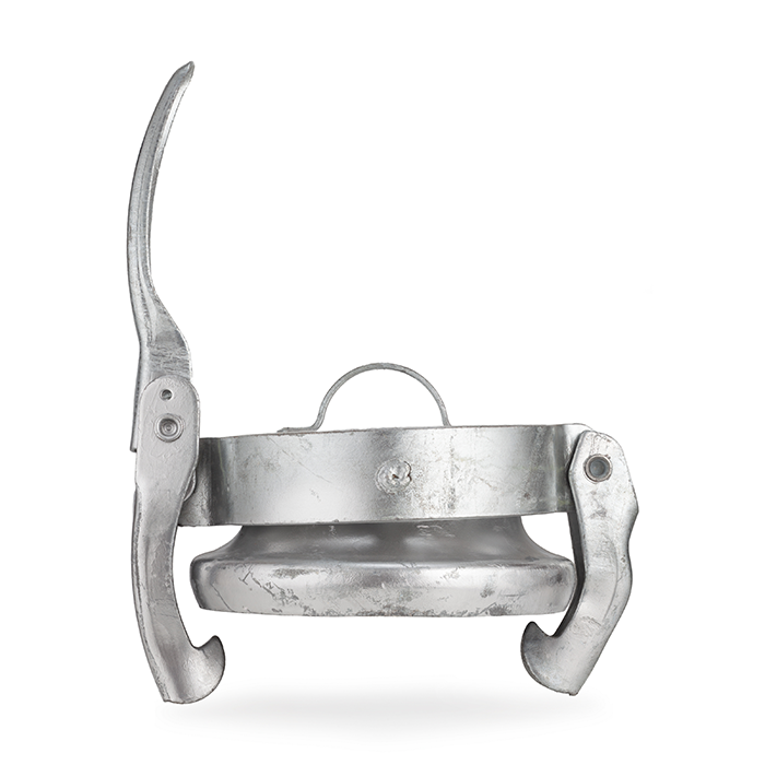 Заглушка с замком для ниппеля Perrot 6", сталь, TL600PRT-KKV TITAN LOCK