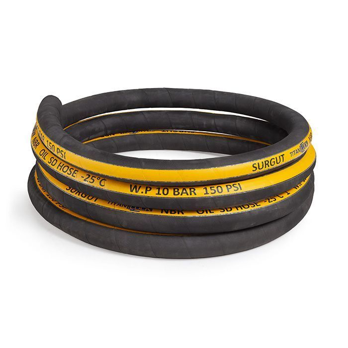 3in, МБС рукав "SURGUT", внутр. диам. 76мм, -25C, 10bar, NBR, н/в TL076SR TITAN LOCK