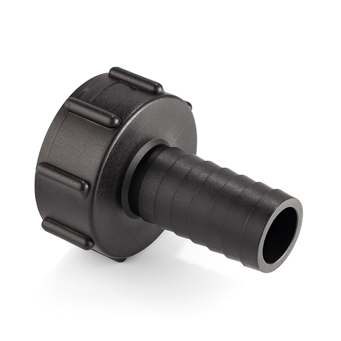 Переходник на Еврокуб под шланг S60x1/2, полипроп., TLEC1/2AH TITAN LOCK