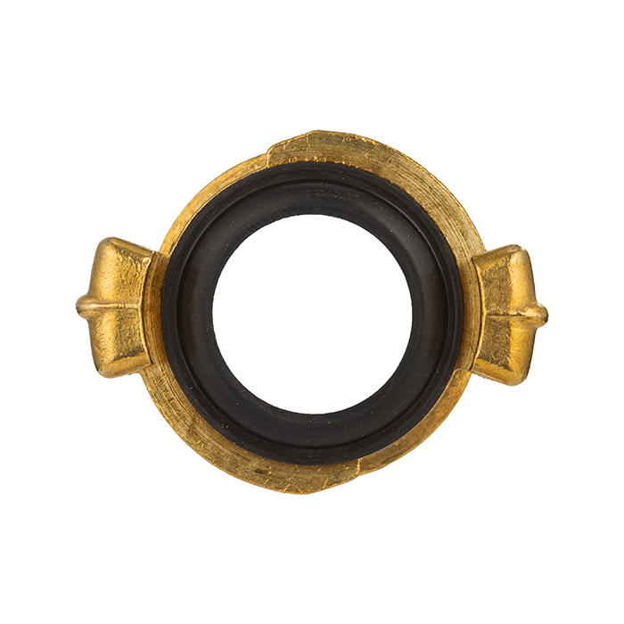 Универсальное соединение для воды NEPTUN (GEKA) с концом под рукав, 1" (25мм), латунь, TLNPH1-BR TITAN LOCK