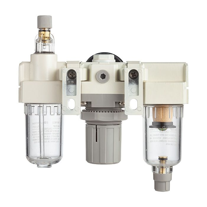 Блок подготовки воздуха AC 2000-02, 1/4" 500 л/мин, TLP-AC2000-02 TITAN LOCK