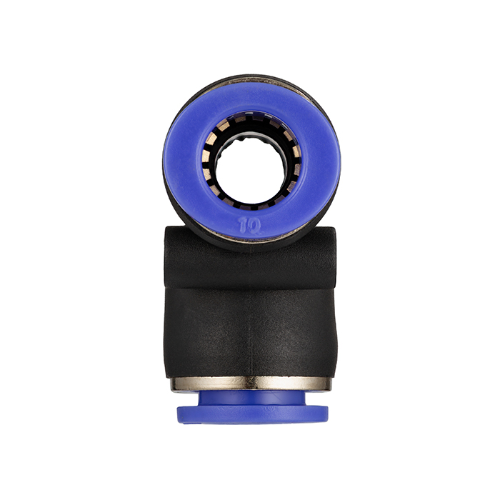 Фитинг-разветвитель цанговый пневматический, 4 мм, пластик, тип PK, TLP-PK4 TITAN LOCK