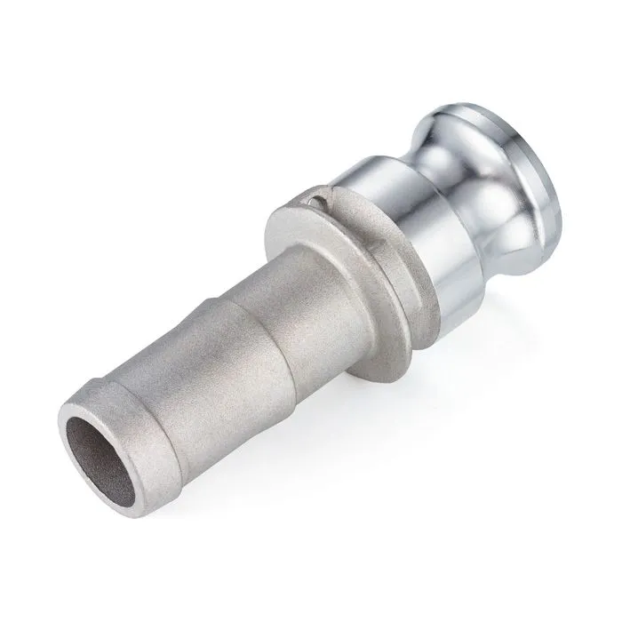 Камлок алюминиевый тип E, ниппель с хвостовиком 1", TL100EAL TITAN LOCK