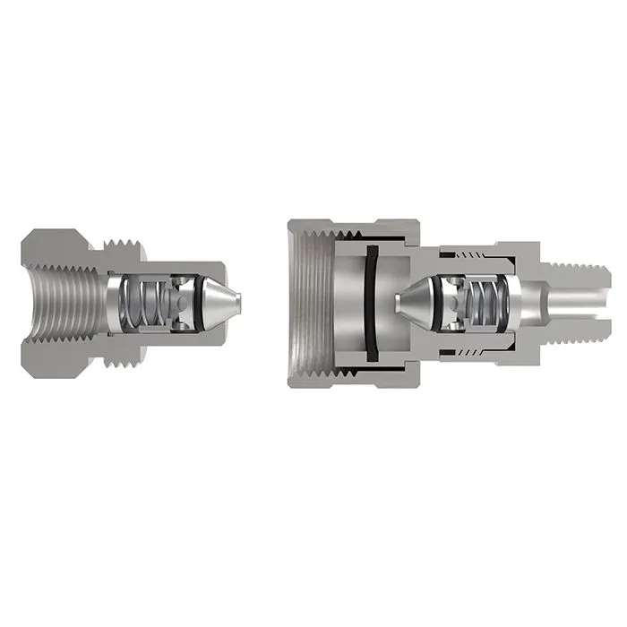 3/8in, БРС серия T резьбовая, ISO 14540, ниппель, оцинк. cталь, резьба NPT TL3TMN TITAN LOCK