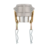 Камлок алюминиевый тип B розетка, наруж. резьба NPT 1 1/2", TL150BALN TITAN LOCK