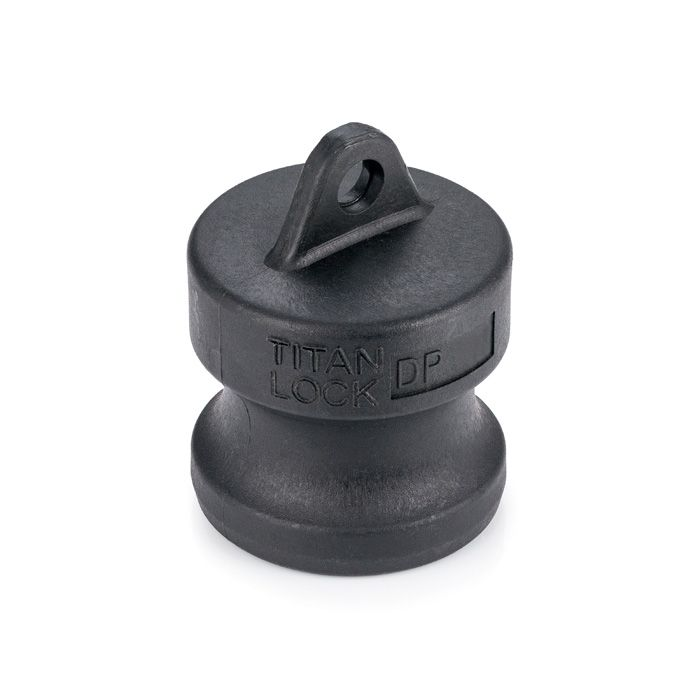 Камлок полипропиленовый тип DР, заглушка для розетки 1", TL100DPPP TITAN LOCK