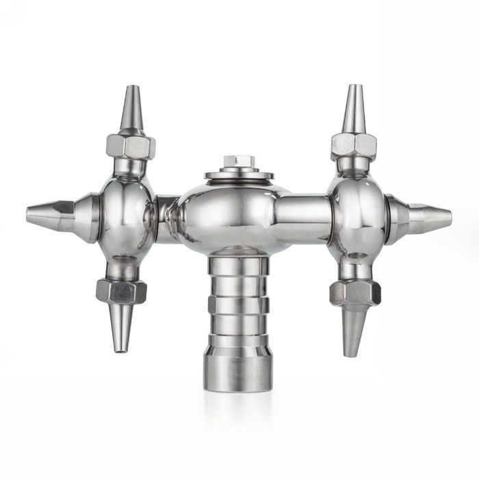 Моющая головка струйная ротационная (S-образная), DN50, нерж.304, TL50WHRS TITAN LOCK