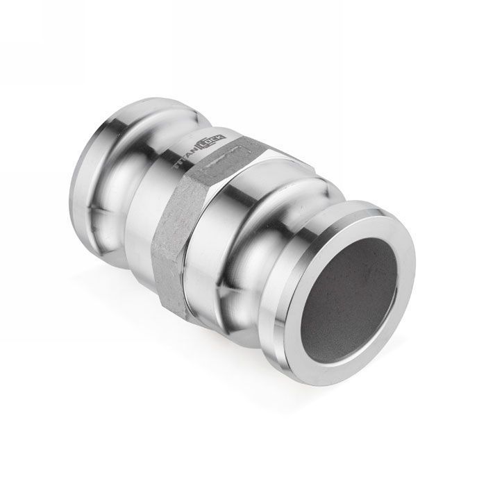 Камлок алюминиевый тип AA (переходник ниппель 6" х ниппель 6"), TL600AAAL TITAN LOCK