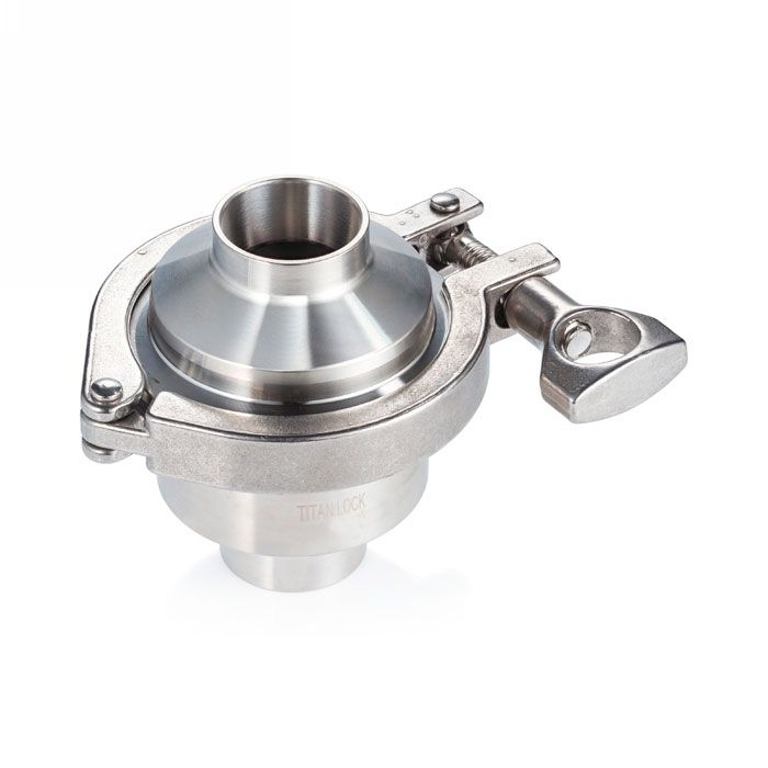 Обратный клапан нержавеющий (AISI304) DN100, типа сварка-сварка TLCV100WDS TITAN LOCK