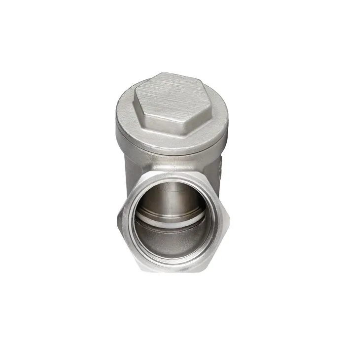 Обратный клапан У-образный нержавеющий AISI304, ВР/ВР 1 1/4", TL1.1/4ACV TITAN LOCK