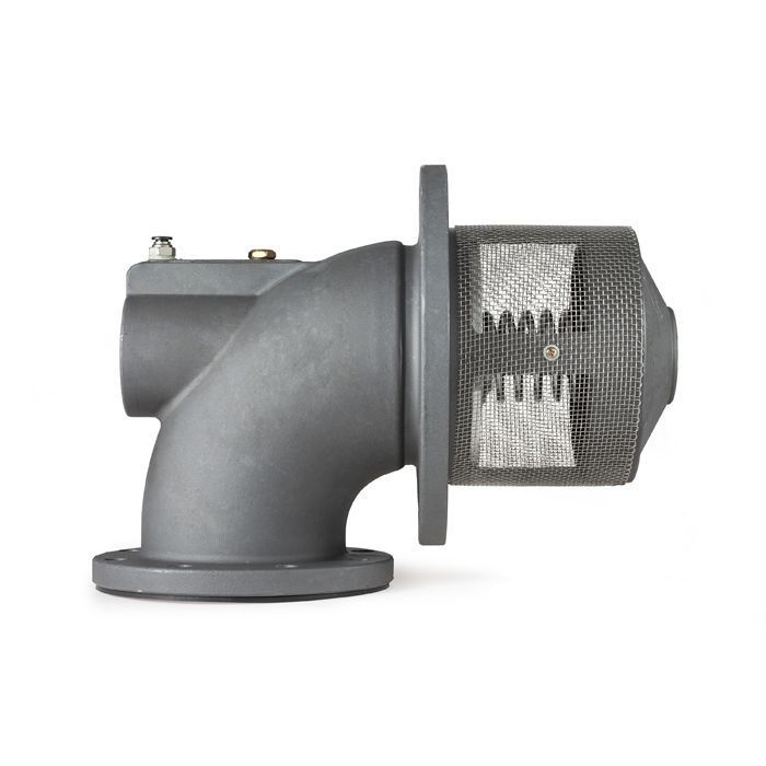 Пневматический донный клапан, круглый фланец, алюминий, 4in, TL400PBV-C TITAN LOCK