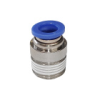 Фитинг цанговый прямой, 8 мм, наруж. резьба 1/4", сталь, тип POC, TLP-POC8-02 TITAN LOCK