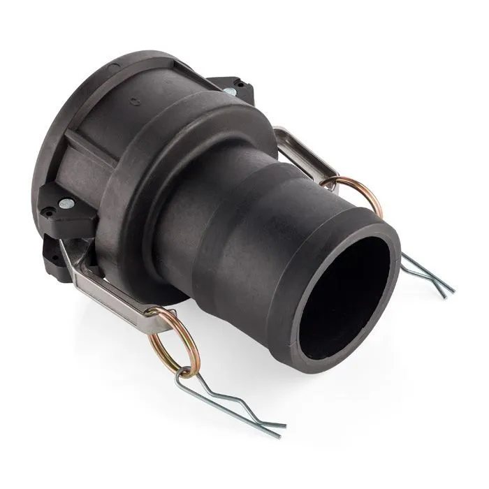 Камлок полипропиленовый тип С, розетка с хвостовиком 4", TL400CPP TITAN LOCK