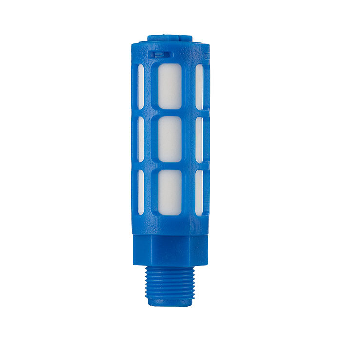 Пневмоглушитель пластиковый тип PSL, наруж. резьба 1/2", TLP-PSL-04 TITAN LOCK