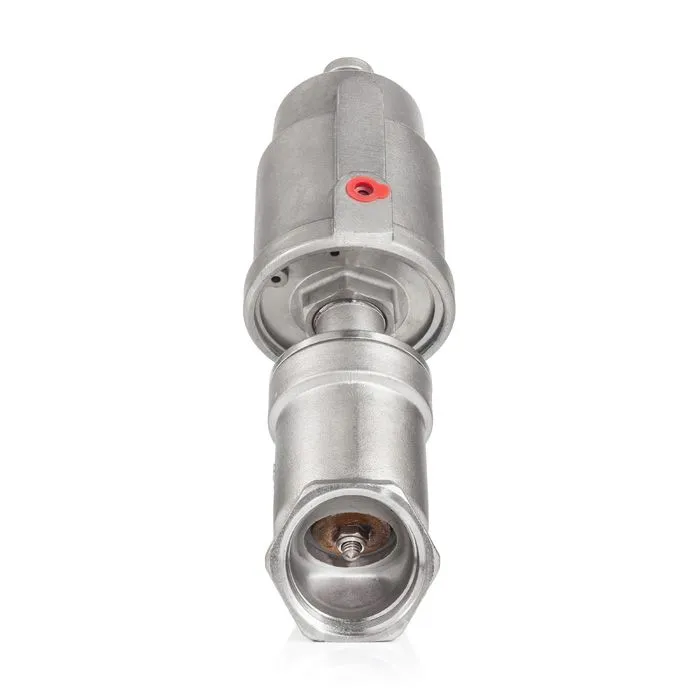 Седельный клапан наклонный, нерж. 304 с пневмоприводом (нерж.), DN50 TL50CPAVS TITAN LOCK Седельный клапан наклонный, нерж. 304 с пневмоприводом (нерж.), DN50 TL50CPAVS TITAN LOCK