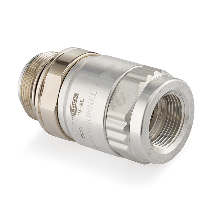 Муфта поворотная разрывная, наруж. резьба BSP 3/4", алюминий, TLRBC3/4M-AL TITAN LOCK