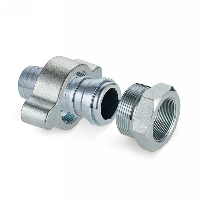 Соединение для пара "GEFEST" в сборе, 1.1/4" NPT (оцинк. сталь), TLGFC1.1/4 (GF51) TITAN LOCK