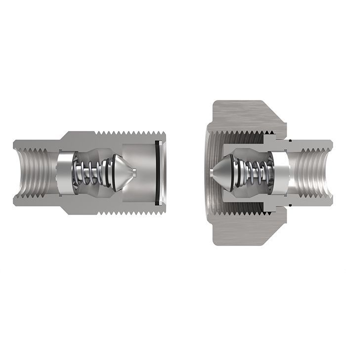 3/4in, БРС серия G (WS) резьбовая, ниппель, нерж. сталь 304 TL6GMS TITAN LOCK