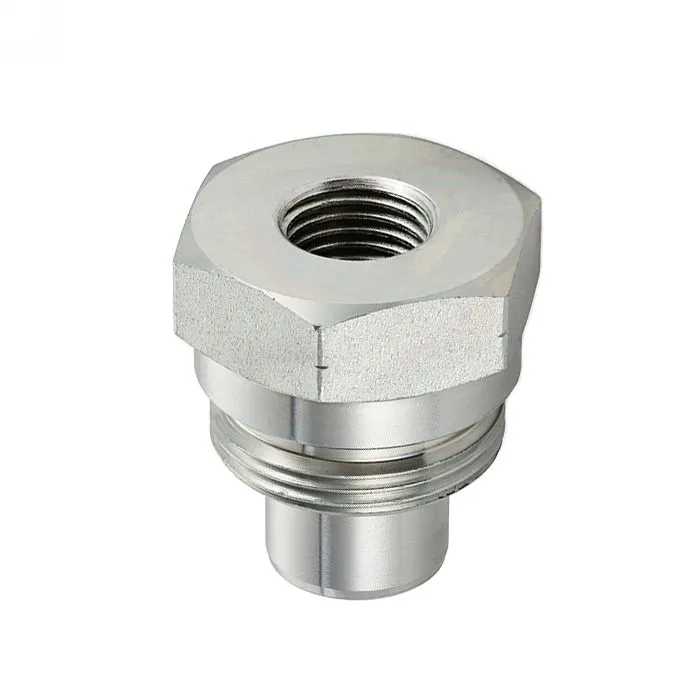 1/4in, БРС серия T резьбовая, ISO 14540, ниппель, оцинк. cталь, резьба NPT TL2TMN TITAN LOCK