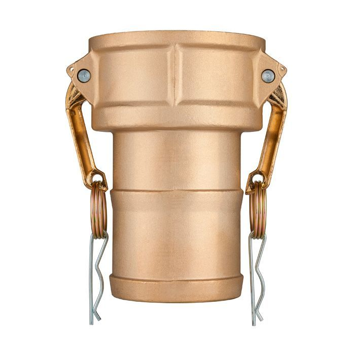 Камлок латунный тип С, розетка с хвостовиком 3", TL300CBR TITAN LOCK