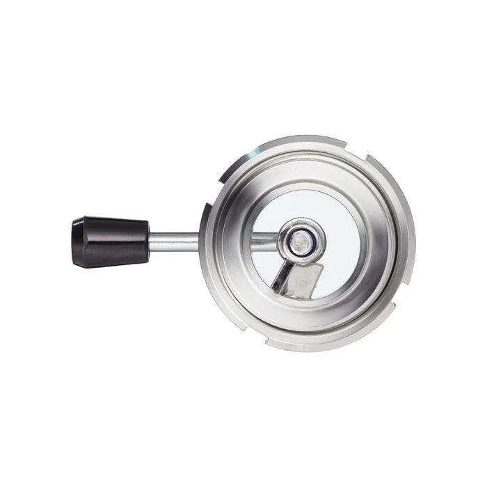 Диоптр гаечный под сварку, нержавеющий, со скребком, DN40, TL040DWWDS TITAN LOCK