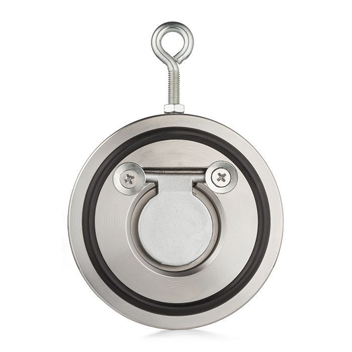 Обратный клапан межфланцевый нержавеющий "хлопушка" DN200, TLCVF200S TITAN LOCK