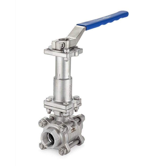 Криогенный шаровый кран нерж 304, резьба, PN16, DN 15, TL15CBV16-S TITAN LOCK