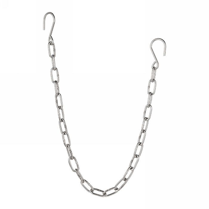 Цепь с S-образными крючками для камлоков, 300 мм (12 in), нерж.сталь 304 TLCHAIN12SS-H TITAN LOCK