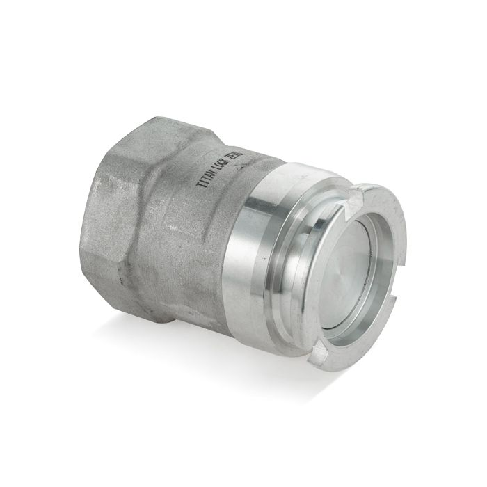 Соединение ZEVS ("сухой" разъем) ниппель, 3in, BSP, материал алюм. TLDDA300-AL TITAN LOCK