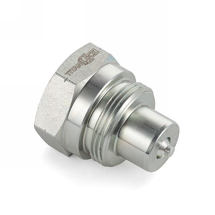 3/8in, БРС серия T резьбовая, ISO 14540, ниппель, оцинк. cталь, резьба NPT TL3TMN TITAN LOCK