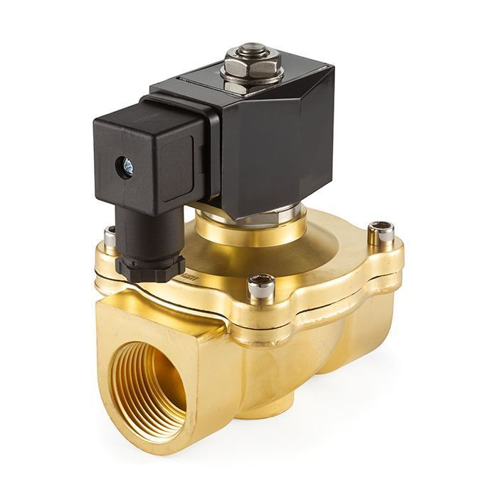 Соленоидный клапан нормально-закрытый, прямого действия, 220В, PN10, Латунь/EPDM, DN6, TLSC6/10EP1B TITAN LOCK