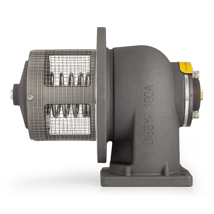 Пневматический донный клапан, квадратный фланец, алюминий, 4in, TL400PBV-S TITAN LOCK