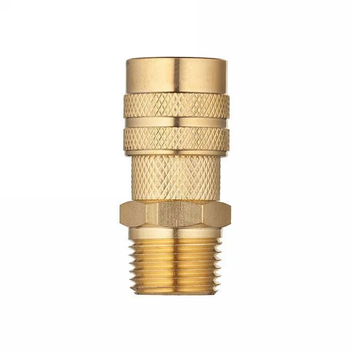 3/8in, БРС серия D, ISO 6150 B, розетка, нар.резьба, латунь TL3DFS-B TITAN LOCK