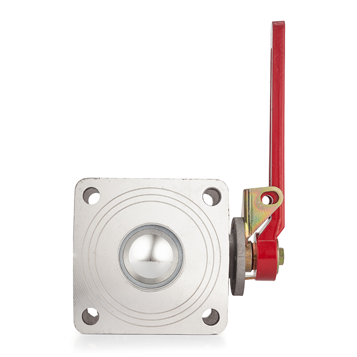 Кран шаровый для бензовоза, квадратный фланец, алюм., DN75, TL300BVSF-AL TITAN LOCK