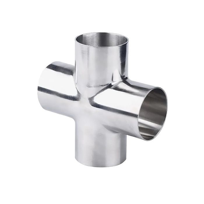 Крестовина приварная DN 100, нерж. сталь 316, TLCW100SS TITAN LOCK