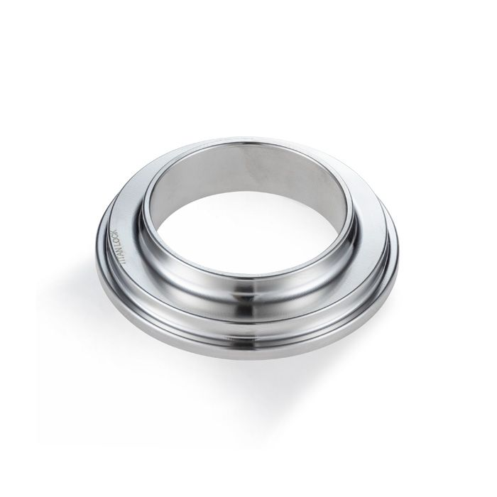 Конический штуцер под приварку SMS 1 1/2", нерж. сталь 316, TL1.1/2CONWSS-S TITAN LOCK