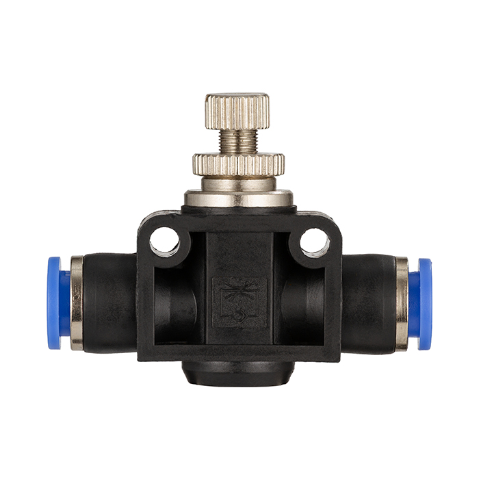 Регулятор расхода воздуха SCF, 4 мм, пластик, тип SCF, TLP-SCF4 TITAN LOCK