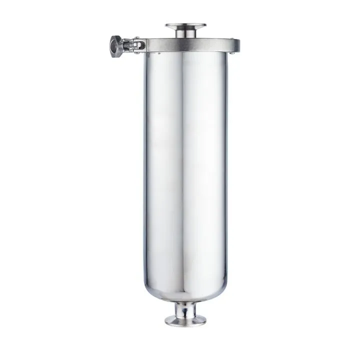 Пищевой фильтр нержавеющий прямой, под Clamp, DN50 TLFS50CL-S TITAN LOCK