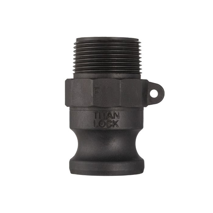 Камлок полипропиленовый тип F ниппель, наружная. резьба BSP 2 1/2", TL250FPP TITAN LOCK