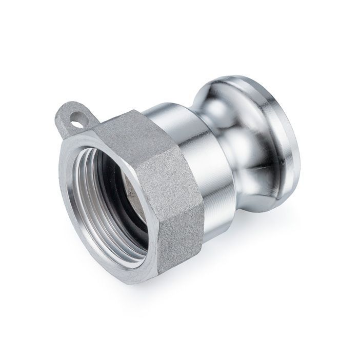 Камлок алюминиевый тип А ниппель, внутр. резьба NPT 1 1/4", TL125AALN TITAN LOCK