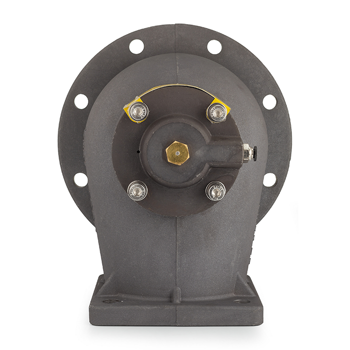 Пневматический донный клапан, квадратный фланец, алюминий, 4in, TL400PBV-S TITAN LOCK