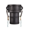 Камлок полипропиленовый тип С, розетка с хвостовиком 3", TL300CPP TITAN LOCK