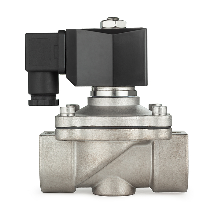 Соленоидный клапан нормально-открытый, прямого действия, 220В, PN10, Нерж.304/FKM, DN40, TLSO40/10FK1S-J TITAN LOCK