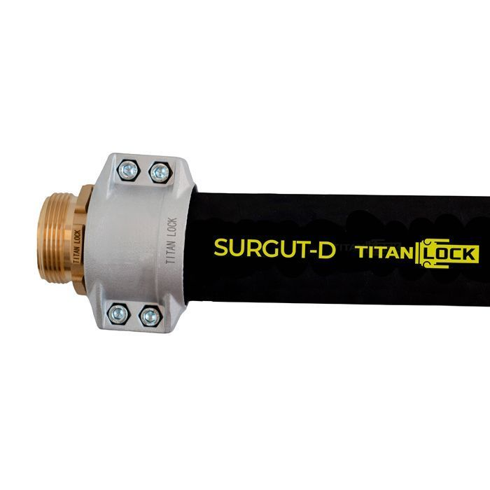 Маслобензостойкий напорный рукав "SURGUT-D", внутр.д. 76 мм., -25C, NBR, TL076SR-D TITAN LOCK
