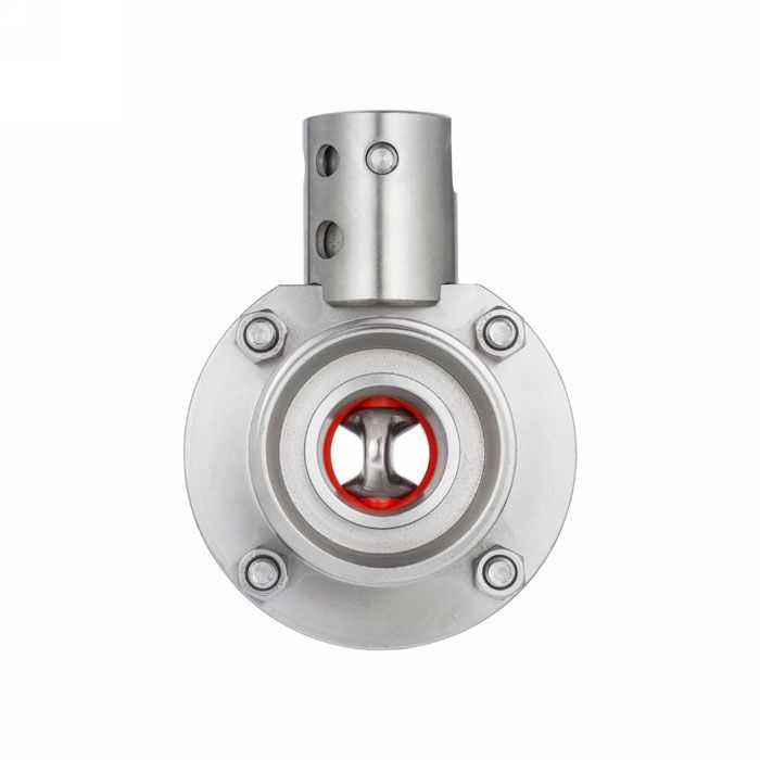 Затвор дисковый нержавеющий (AISI304) DN65, типа сварка-резьба, DIN TLSD065WTS TITAN LOCK