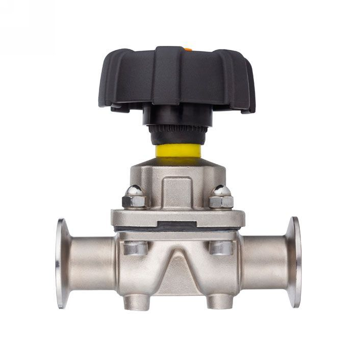 Мембранный клапан нерж.316 типа clamp-clamp, DN15 DIN TL15DVCLSS TITAN LOCK