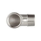 Отвод 90° нержавеющий (уголок) НР/ВР, 1 1/2" AISI304 TL150ELMF TITAN LOCK